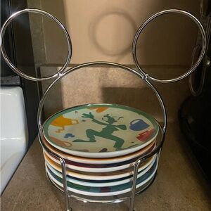 Disney Mickey Mouse Plate Set Disney Parks Mousewares.